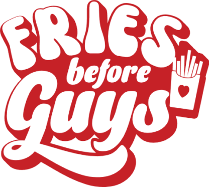 fries before guys, funny valentines day - free svg file for members