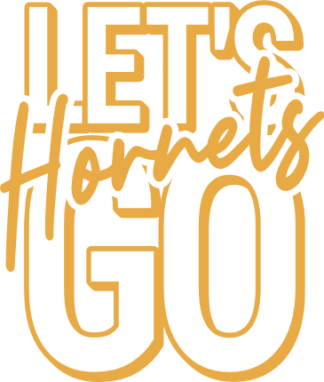 lets go hornets, football tshirt design - free svg file for members