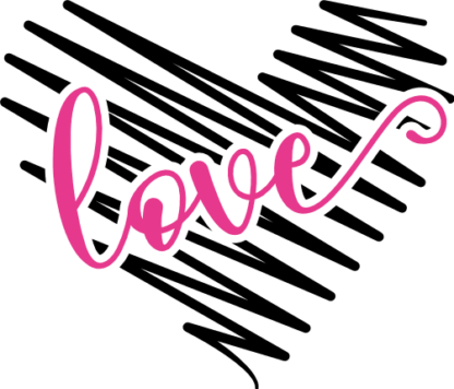 Heart line, love, valentines day gift - free svg file for members