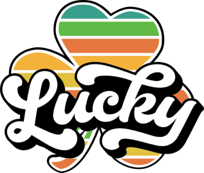 Lucky sign, clover leaf, st patricks day - free svg file for members