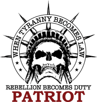 when tyranny becomes law rebellion becomes duty patriot, svg and png sublimation - free svg file for members