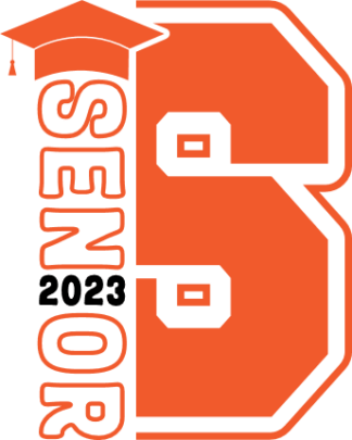 senior 2023, graduation hat - free svg file for members
