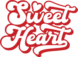 sweet heart, valentines special - free svg file for members