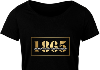 One month cant hold our history, 1865, black history month, PNG file - free svg file for members