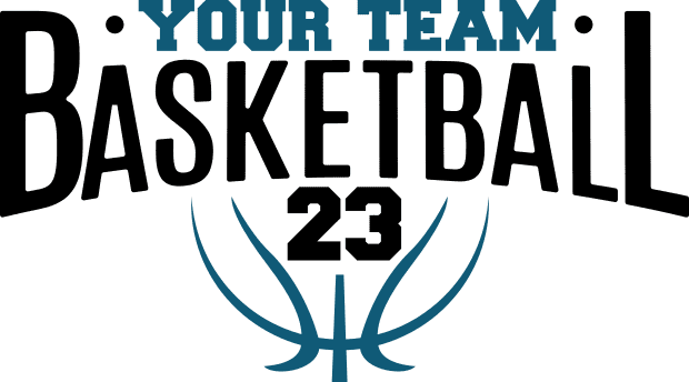 Premium Vector  Jersey number basketball team name printable text