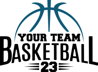 Basketball personalized tshirt design, custom team name - free svg file for members