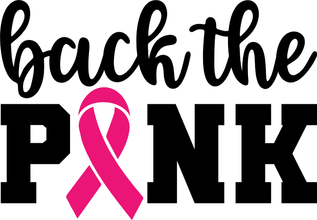 Back the pink, Breast Cancer Awareness free svg file - SVG Heart