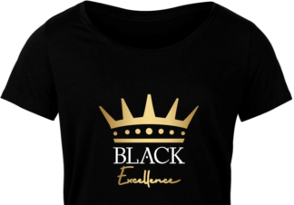 Black excellence, crown, golden svg and png for sublimation - free svg file for members