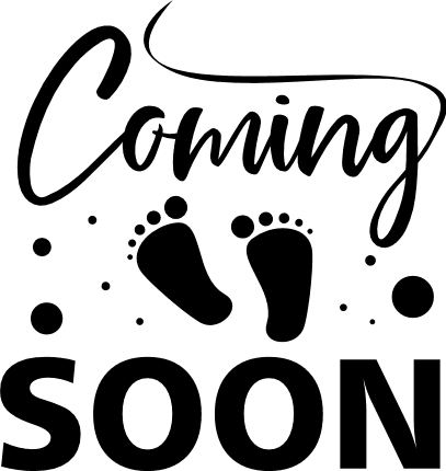 Baby coming soon, pregnancy announcement free svg file - SVG Heart