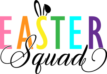 Easter squad, bunny ears, t-shirts free svg file