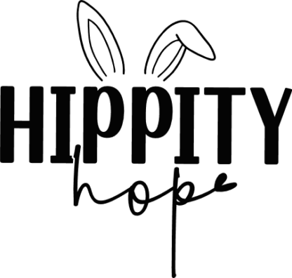 Hippity hop, bunny, easter decor free svg file