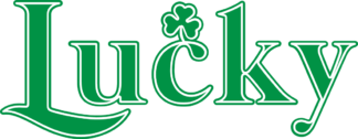 Lucky sign, happy saint patricks day free svg file