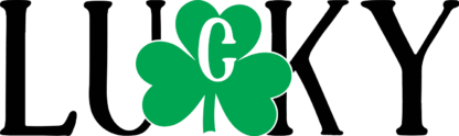 Lucky, clover leaf, saint patricks day free svg file