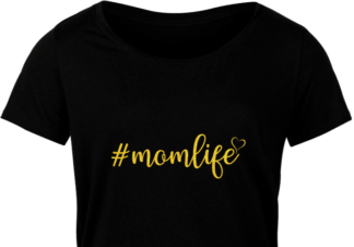 Hashtag Mom life, golden svg, png for sublimation, mothers day tshirt design - free svg file for members