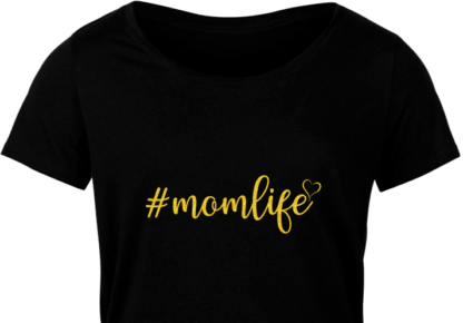 Hashtag Mom life, golden svg, png for sublimation, mothers day tshirt design - free svg file for members