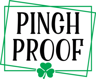 Pinch proof, double frame, st patricks day free svg file