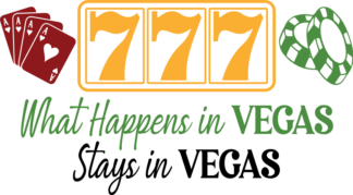 What happens in vegas stays in vegas, vegas trip t-shirt design - free svg file for members