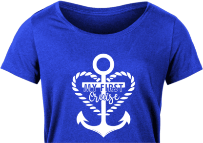 My first cruise, Summer vacation vibes tshirt design - free svg file for members