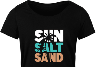 Sun, salt, sand, beach vibes tshirt design - free svg file for members