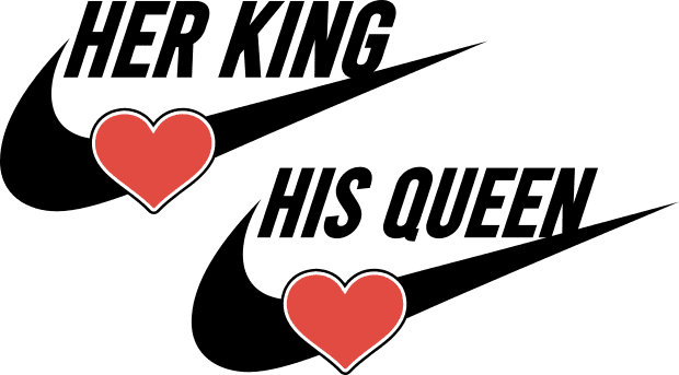 King Queen Digital Download | Card Suits | His Queen Her King Decal SVG  Files | Png files | Jpeg files | Dxf file |Digital Download 