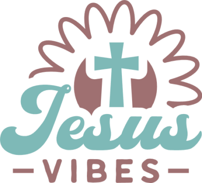 Jesus vibes, christian cross, christians tshirt design free svg file