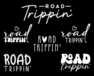 Road trippin svg bundle, road trip vacay t-shirt designs - free svg file for members