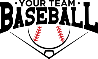 Your team baseball, custom name baseball tshirt design - free svg file for members