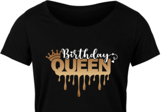 Birthday Queen, Crown, Birthday Girl T Shirt Design - free svg file for members