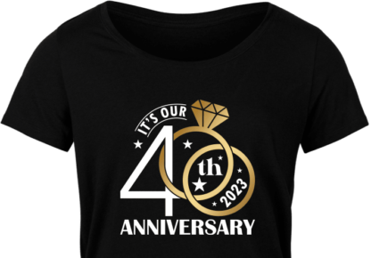 It's Our 4th Anniversary, 2023, anniversary shirt design - free svg file for members