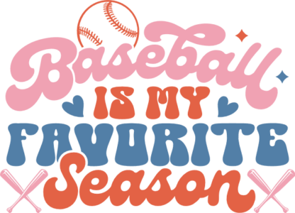 Baseball is my favorite season, baseball lover tshirt design free svg file