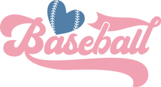 Baseball sign, heart shape ball, groovy text, baseball lover tshirt design - free svg file for members