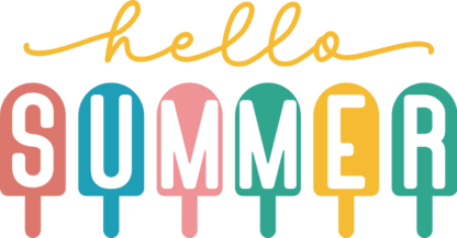 Hello summer, ice cream clipart image, summer vibes tshirt design free svg file