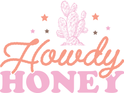 Howdy honey, desert cactus, Country girl shirt design free svg file