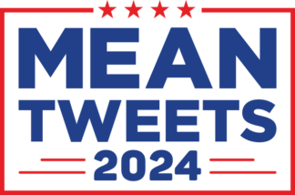 Donald Trum support tshirt design, Mean Tweets 2024, election - free svg file for members