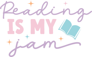 Reading is my jam, books lover cool tshirt design free svg file
