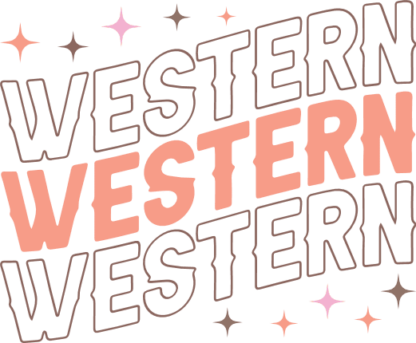 Western sign, echo stacked text, country girl tshirt design - free svg file for members