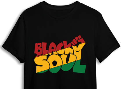Black soul, cute tshirt design for afro women - free svg file for members