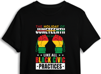 The holiday of juneteenth, like all black civic practices - free svg file for members