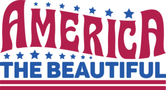 America, the beautiful, 4th july tshirt design - free svg file for members