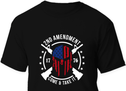 2nd amendment, come and take it, 1776, patriotic tshirt design - free svg file for members