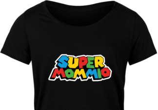 Super mommio, cute Gamer Mom tshirt design - free svg file for members