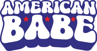 American babe,  4th of july t-shirt design - free svg file for members