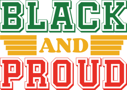 Black and proud, Juneteenth t shirt design - free svg file for members