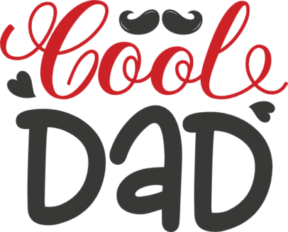 Cool dad, cup design, fathers day gift  free svg file