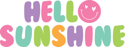 Hello sunshine, beach vibes, girly summer t shirt design - free svg file for members