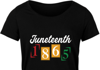 Juneteenth 1865, Unisex t shirt design - free svg file for members
