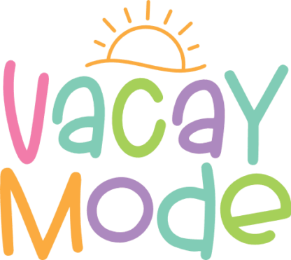 Vacay mode, cute girly vacation t shirt design - free svg file for members