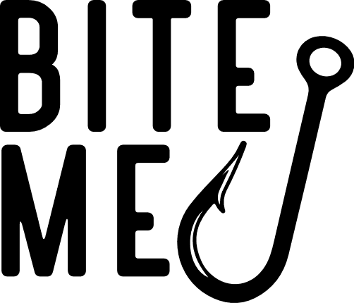 Bite me, Fishing Hook, Dad t shirt design - free svg file for members - SVG  Heart