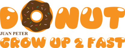 Donut grow up 2 fast, Juan peter, Funny Christians tshirt design - free svg file for members