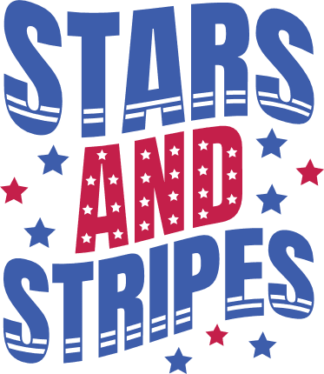 Patriotic t shirt design, Stars and stripes - free svg file for members